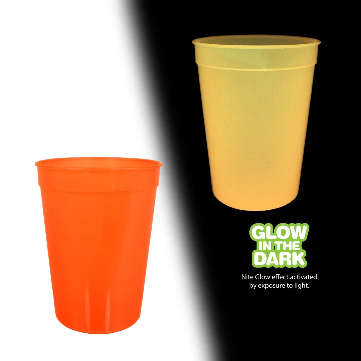 12 oz. Nite Glow Stadium Cup