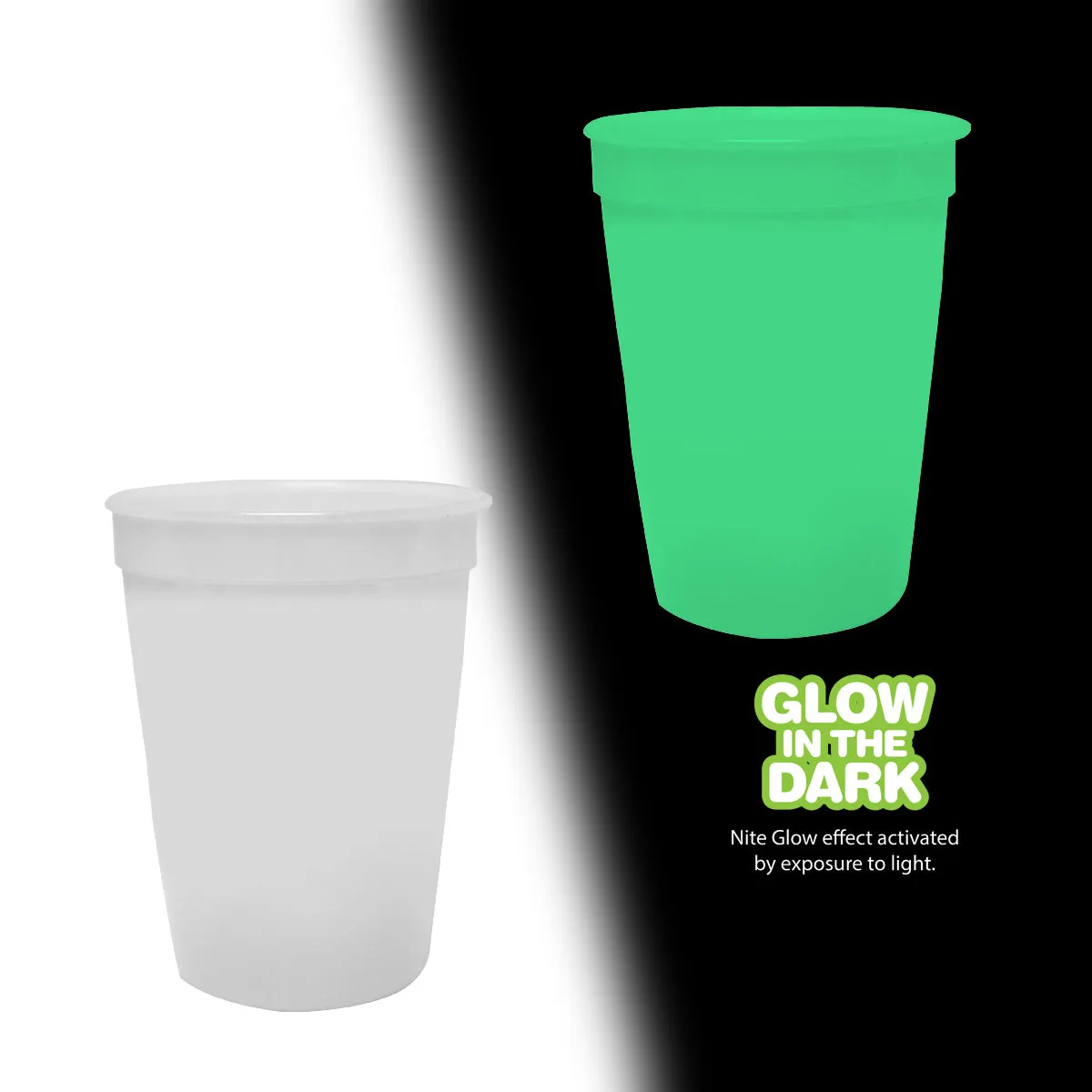 12 oz. Nite Glow Stadium Cup