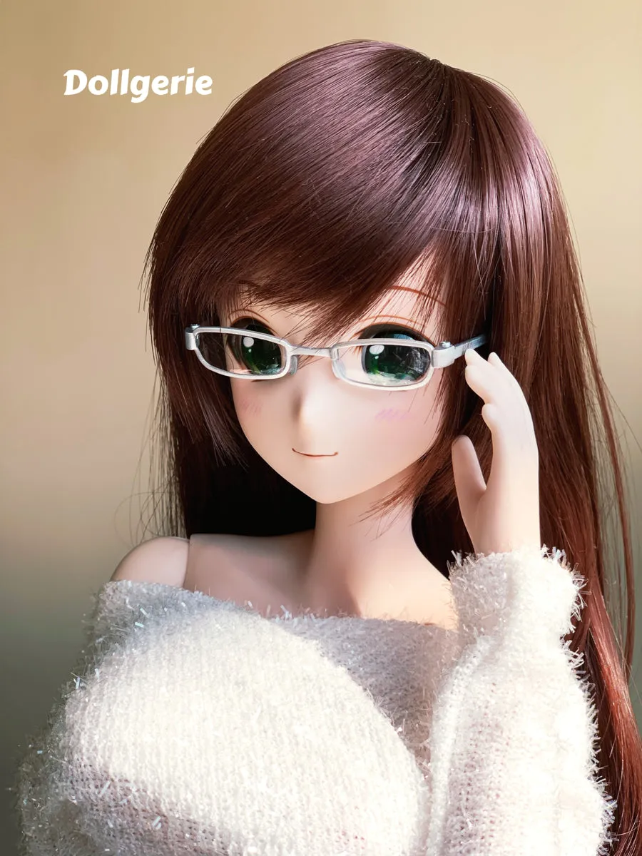 1/3 Silver Rectangular Frame Glasses (made by EPOCH)