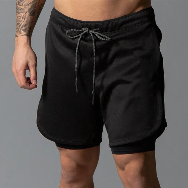 2 in 1 Double Layer Short