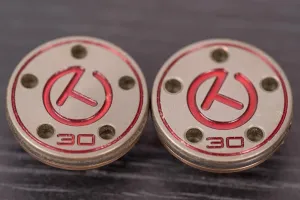 30 gram Circle-T mallet back weights