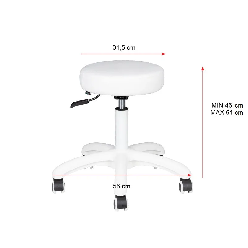 ACTIVESHOP Cosmetic stool am-303-2 white