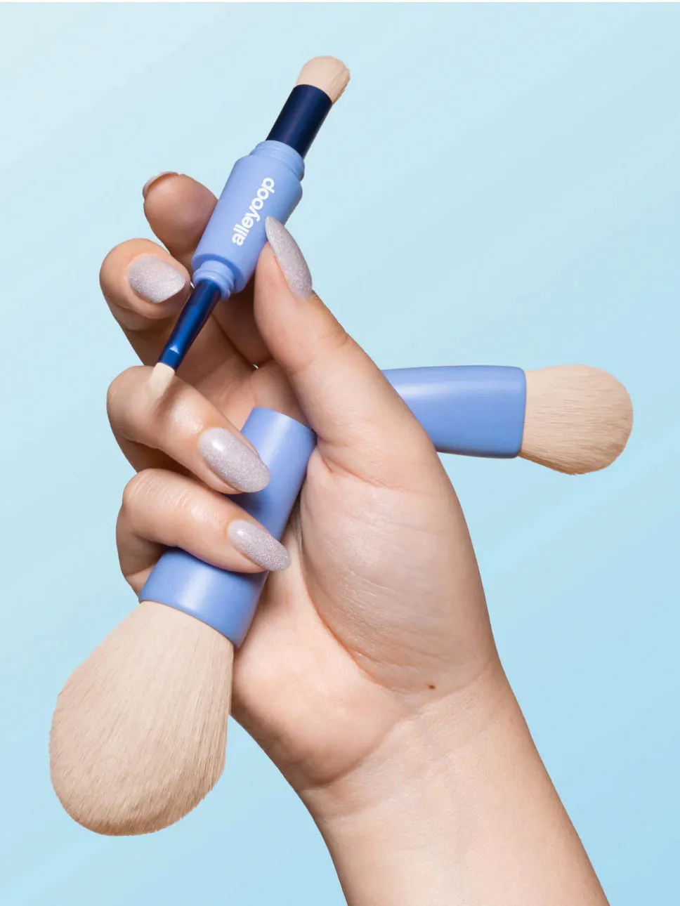 Alleyoop Overachiever 4-in-1 Makeup Brush