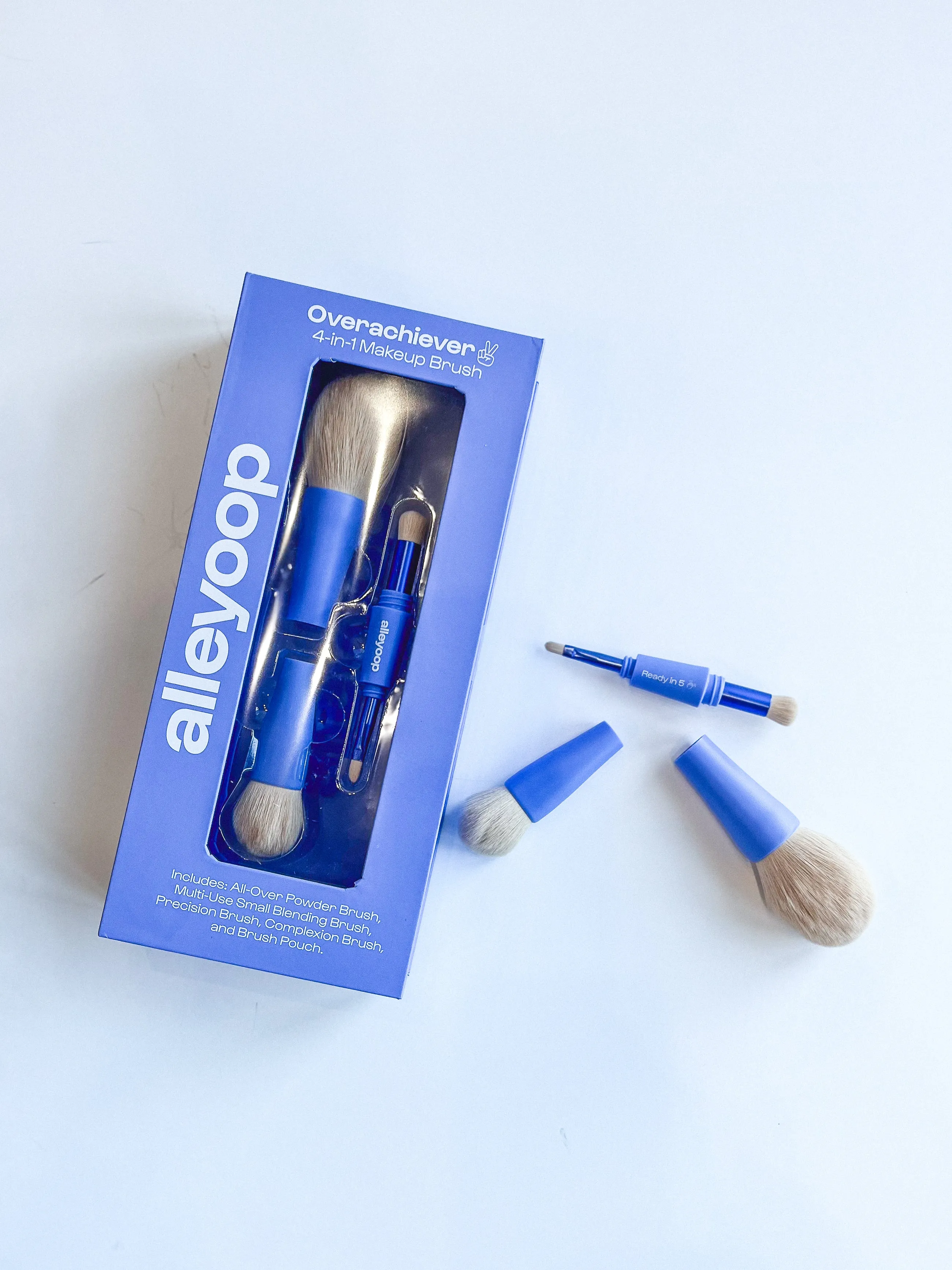 Alleyoop Overachiever 4-in-1 Makeup Brush