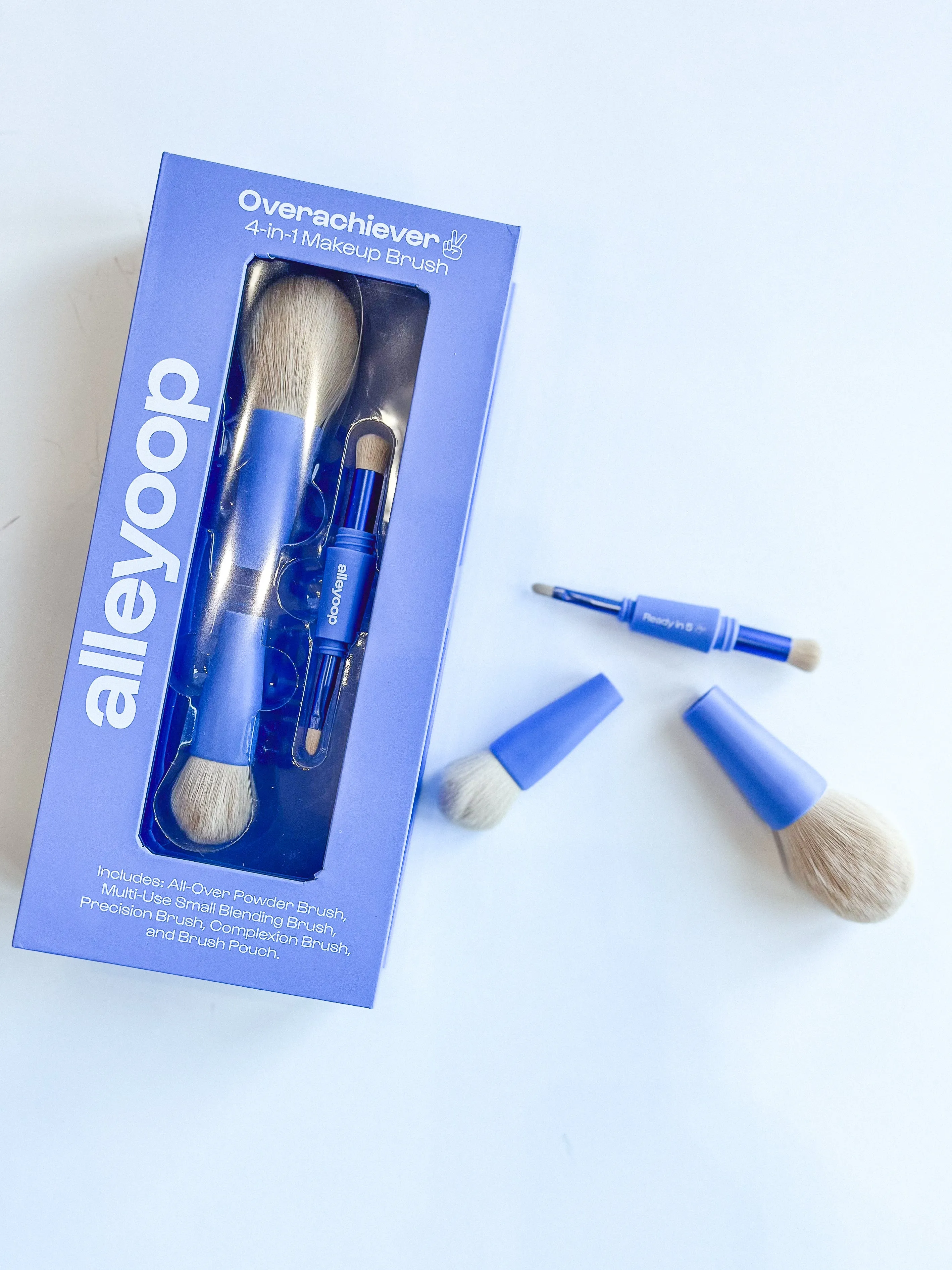 Alleyoop Overachiever 4-in-1 Makeup Brush