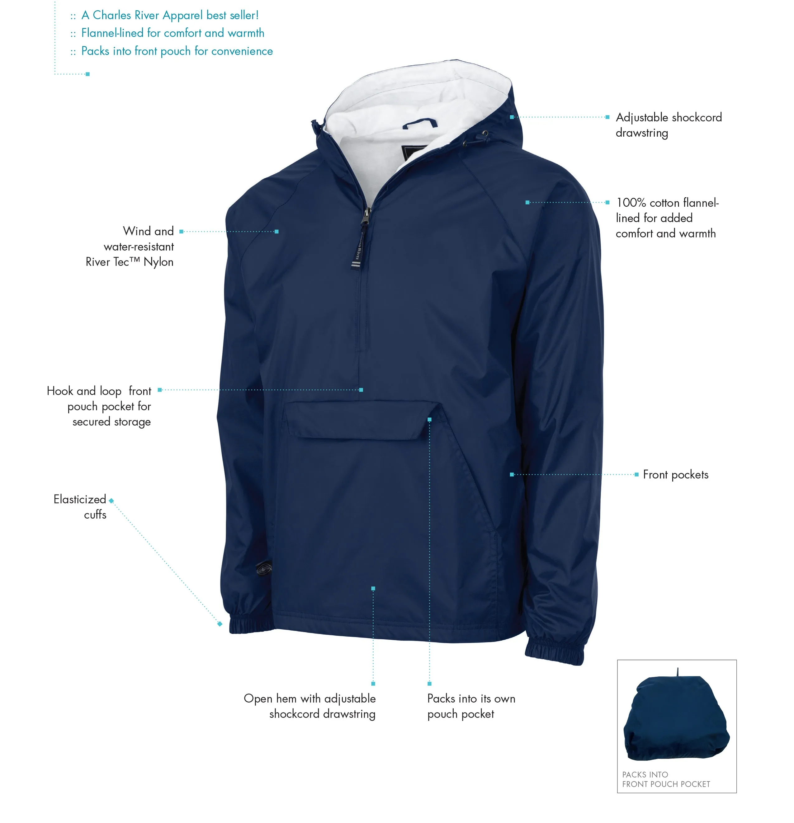 Alpha Omega Epsilon Lined Windbreaker