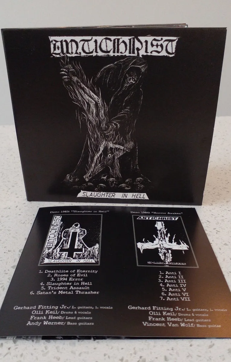 ANTICHRIST (DEU) - Slaughter in Hell DIGIPAK CD