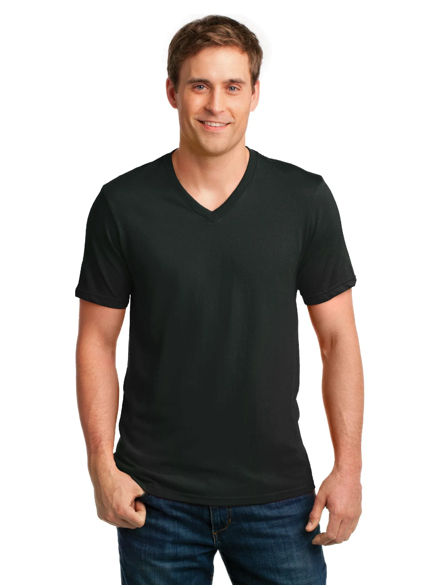 Anvil Fashion Fit V-Neck T-Shirt