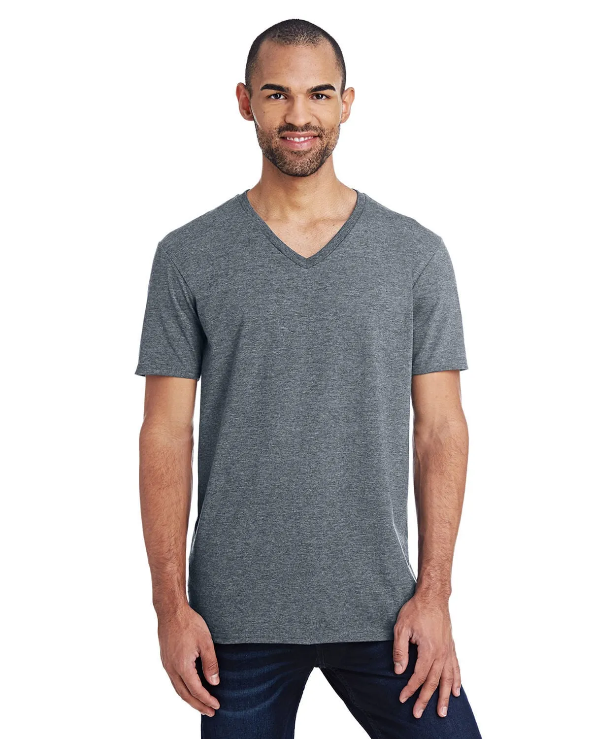 Anvil Fashion Fit V-Neck T-Shirt