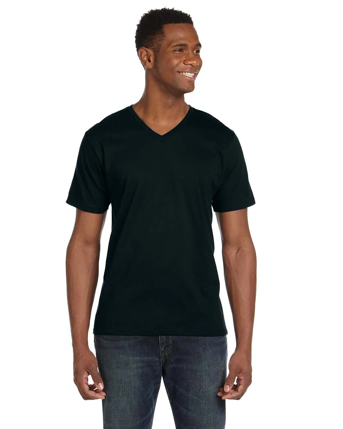 Anvil Fashion Fit V-Neck T-Shirt