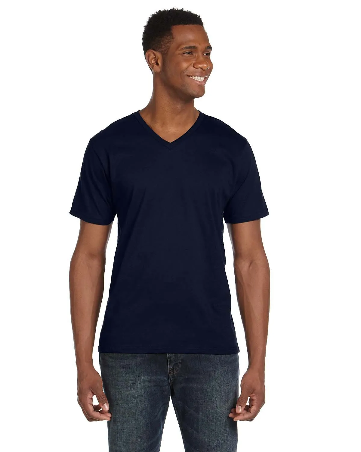 Anvil Fashion Fit V-Neck T-Shirt