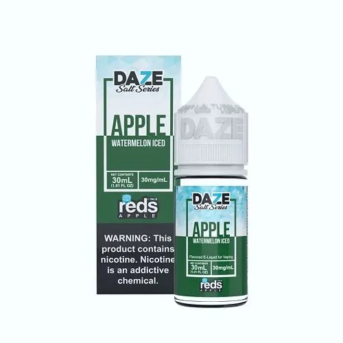 APPLE WATERMELON ICED - REDS APPLE BY 7 DAZE SALT SERIES E-LIQUID