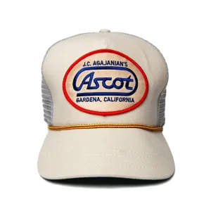 Ascot Service Trucker Hat Bone