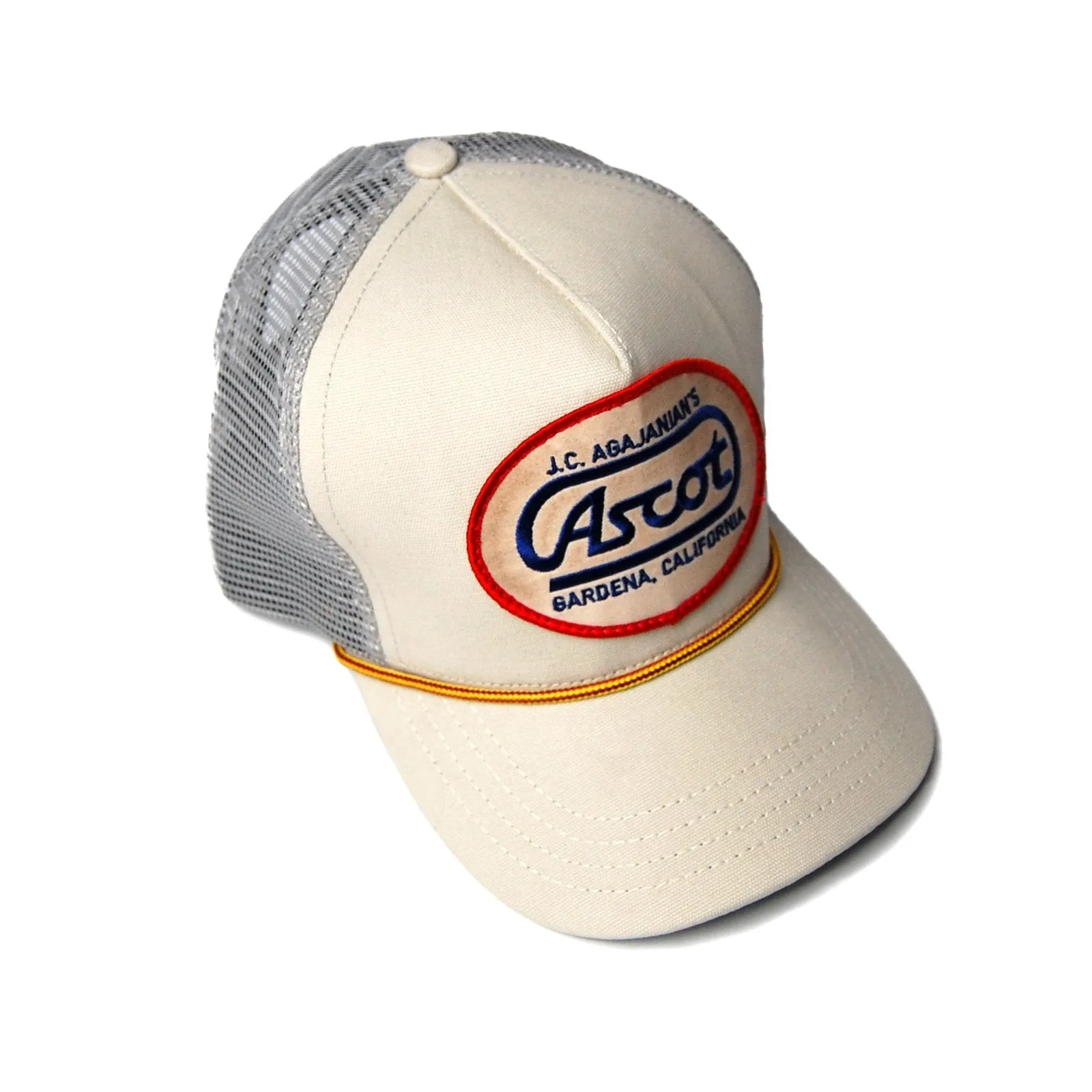Ascot Service Trucker Hat Bone