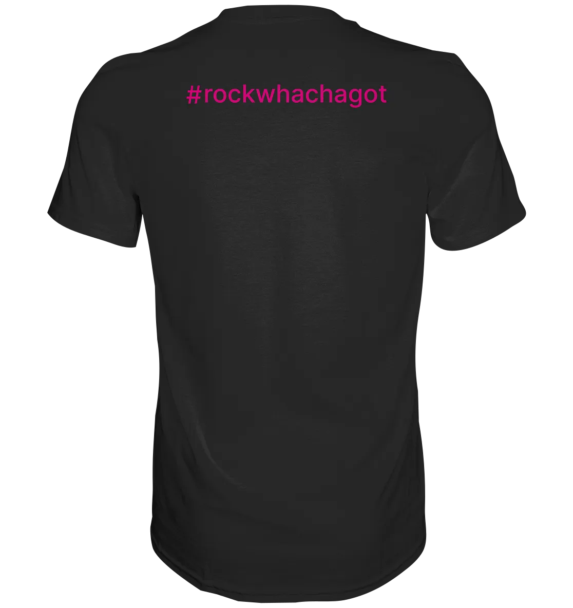 AV / Premium Unisex Tshirt with Pink AV Logo