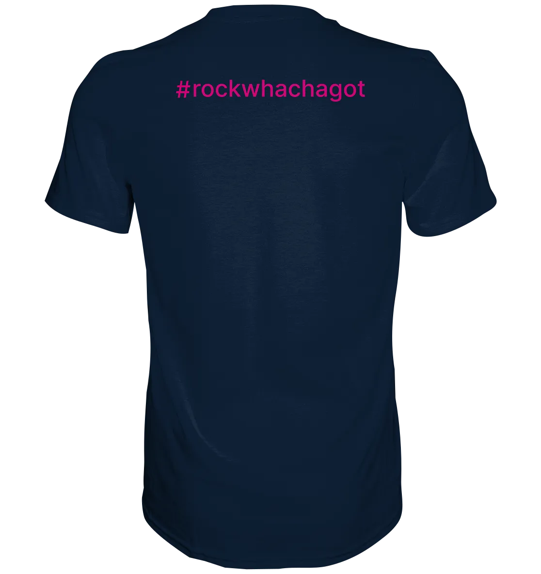 AV / Premium Unisex Tshirt with Pink AV Logo