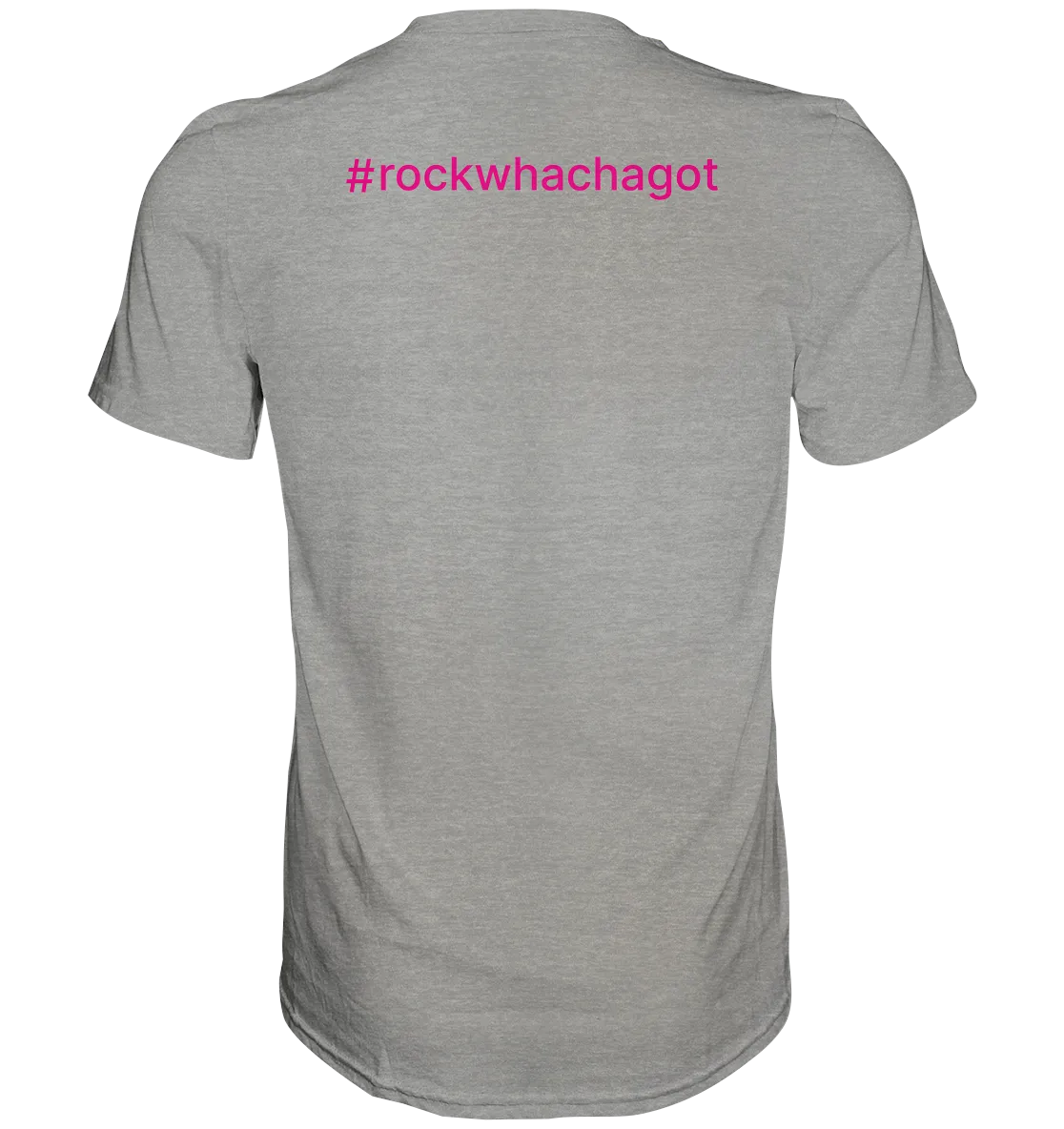 AV / Premium Unisex Tshirt with Pink AV Logo
