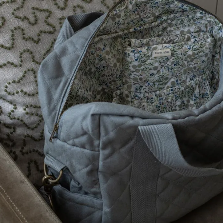 Baby Changing Bag with Pram Clips (Flint)