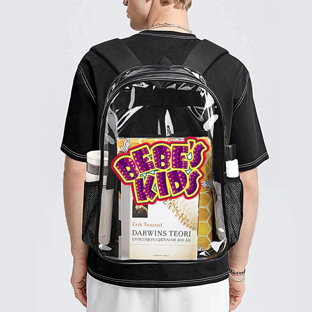 BEBE's Kids Transparent Backpack 17 Inch