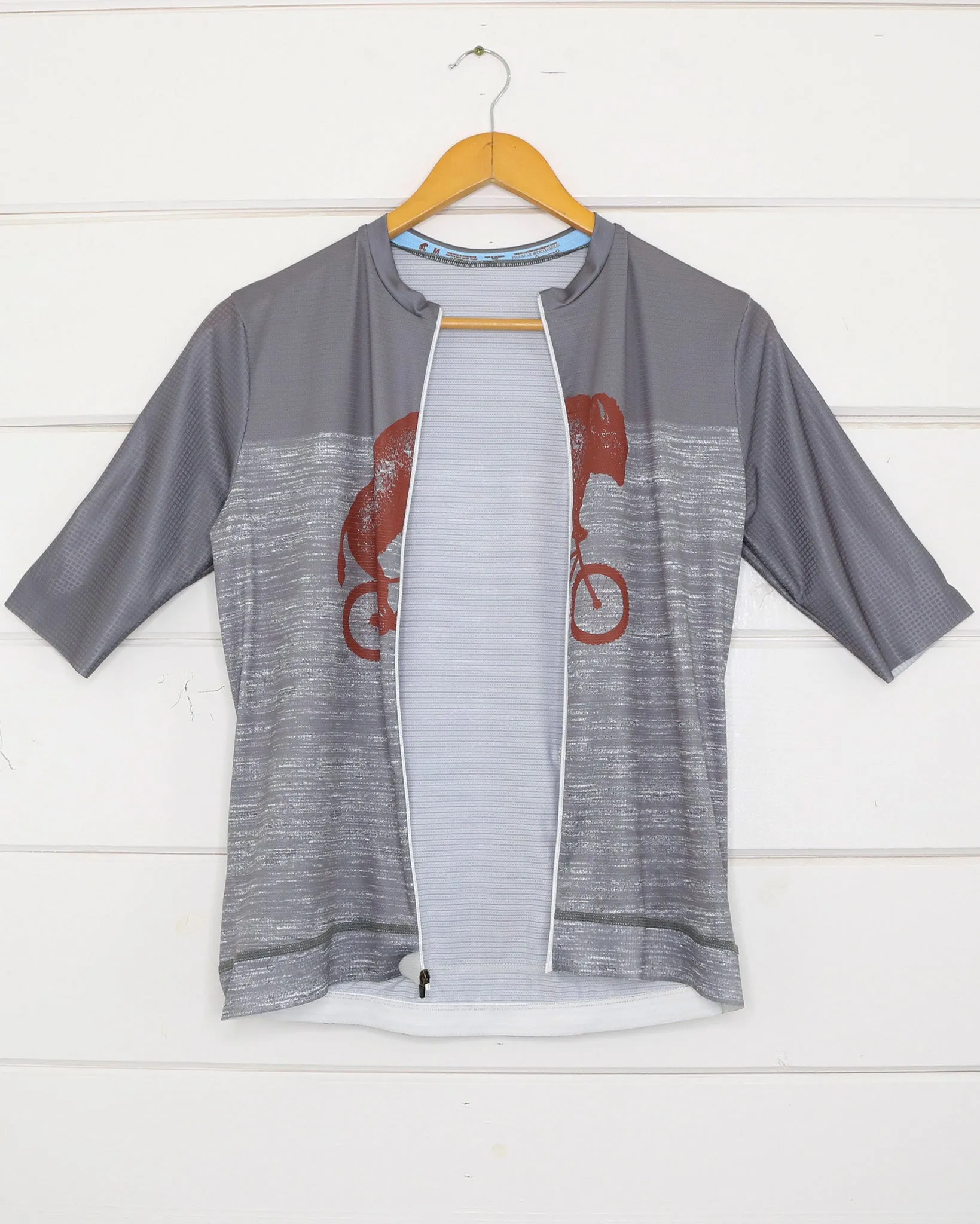 Bison Zip-Up Racer Jersey