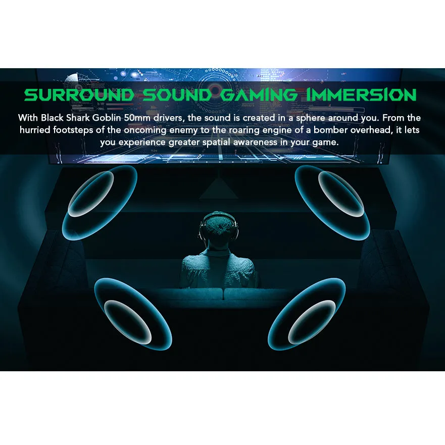 [📱✨Black Shark Duo Deals ✨📱] Black Shark Goblin X6 Headphones (BS-X6)