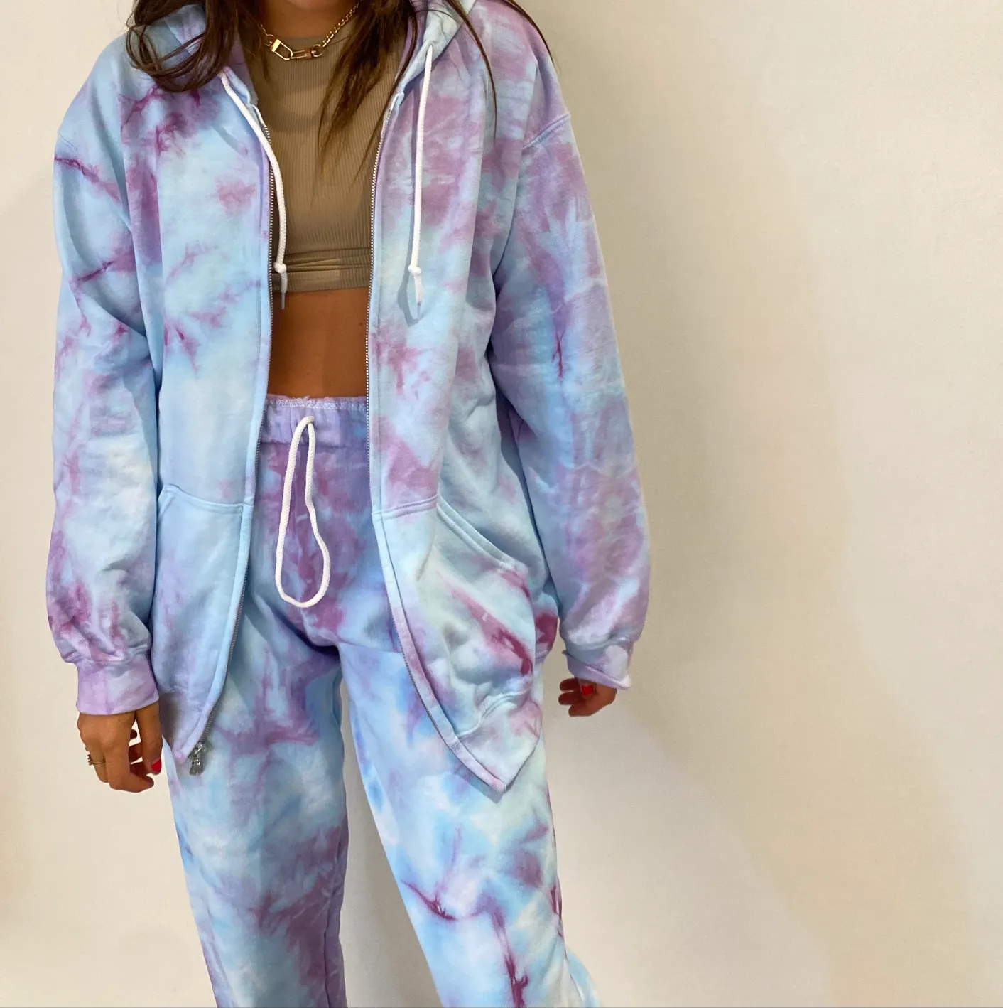 Blue-tiful Zip Up