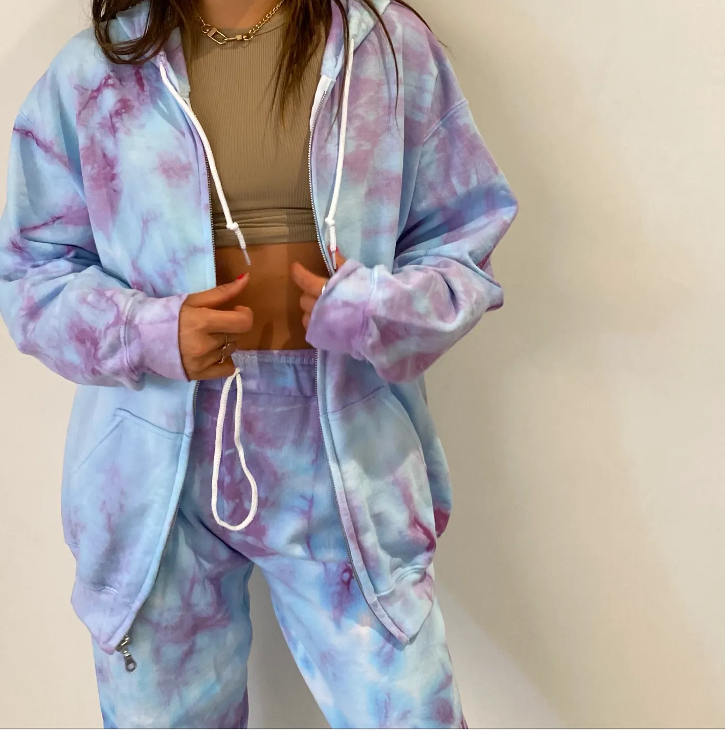 Blue-tiful Zip Up
