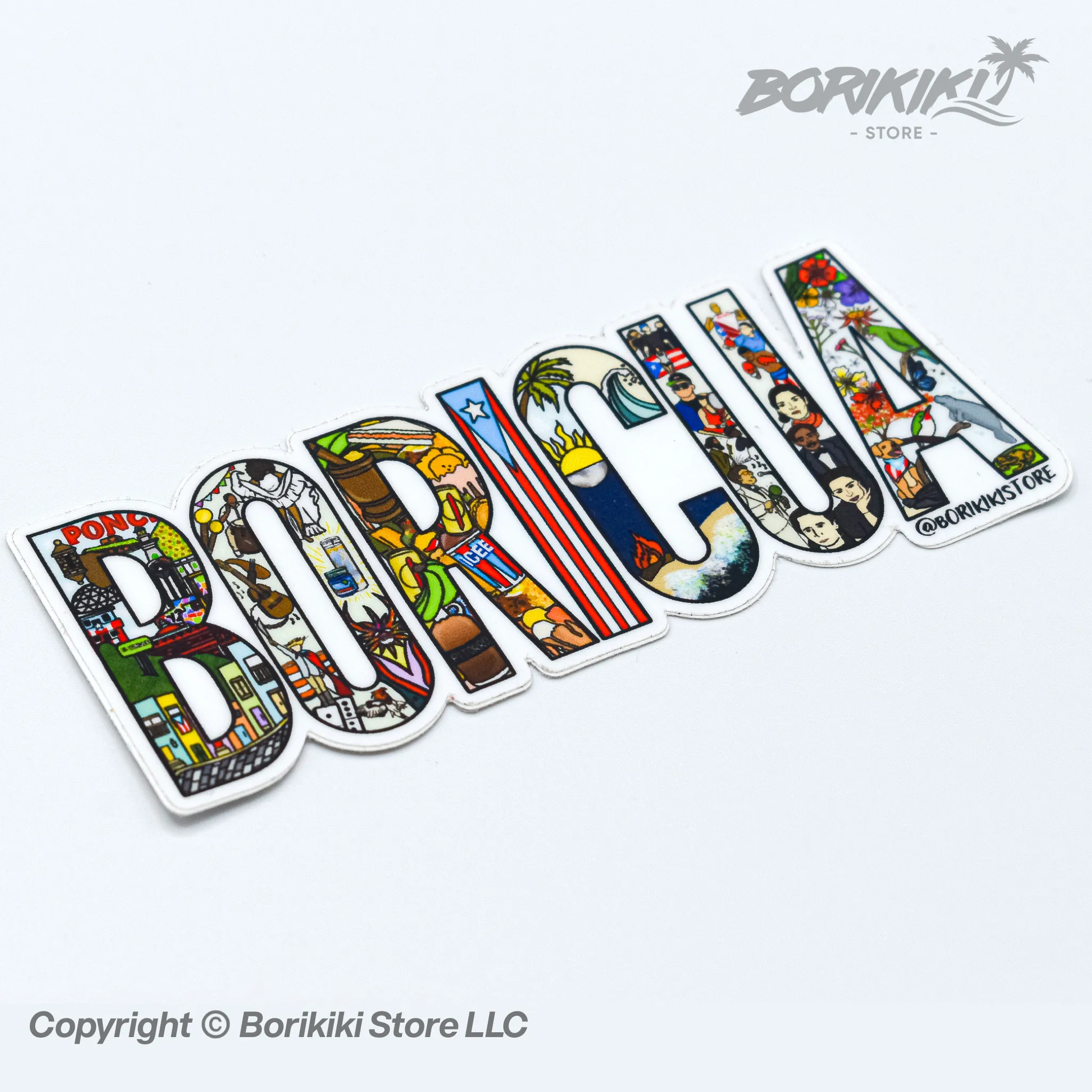 BORICUA - Premium Matte Sticker