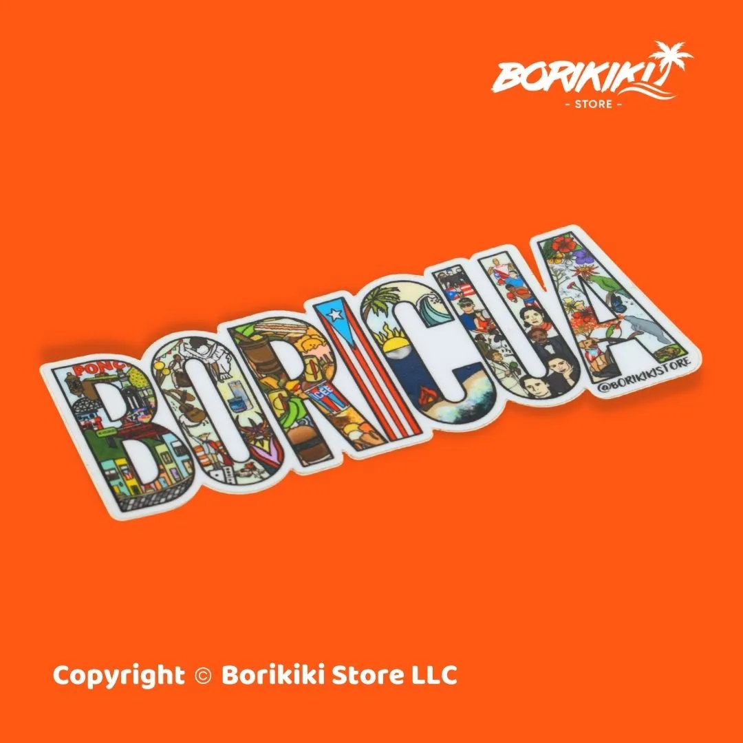 BORICUA - Premium Matte Sticker