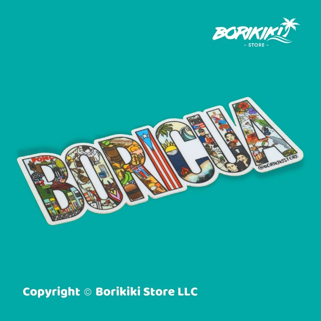 BORICUA - Premium Matte Sticker