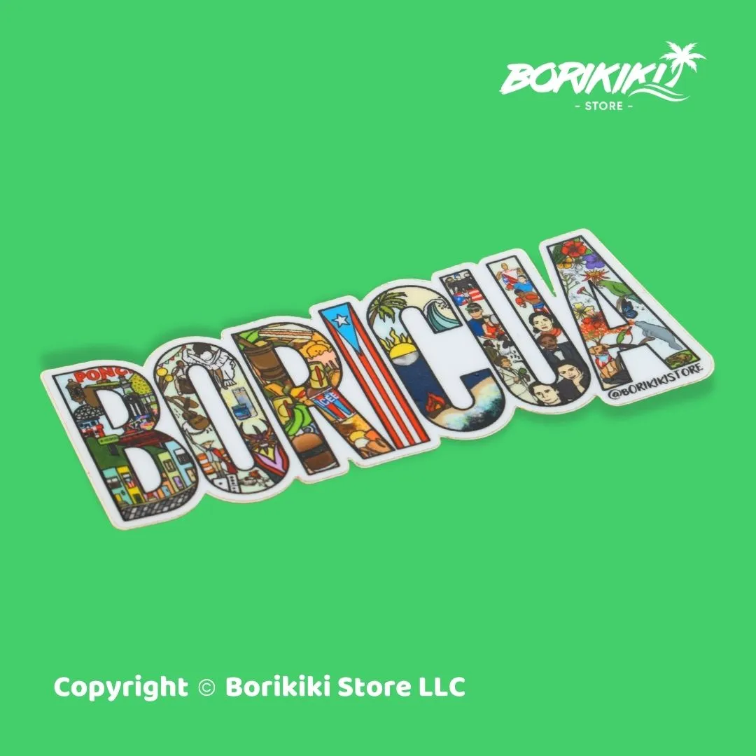 BORICUA - Premium Matte Sticker