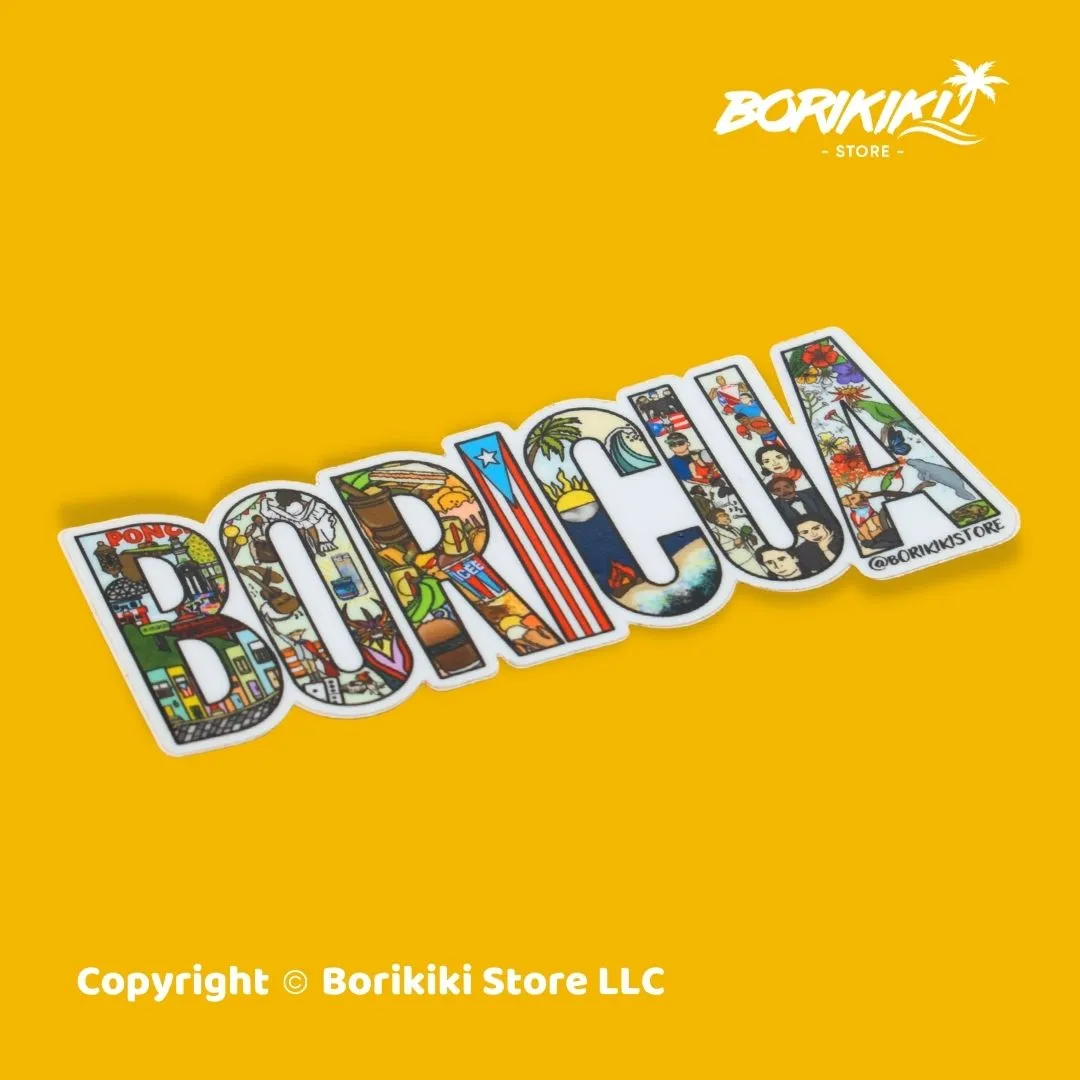 BORICUA - Premium Matte Sticker