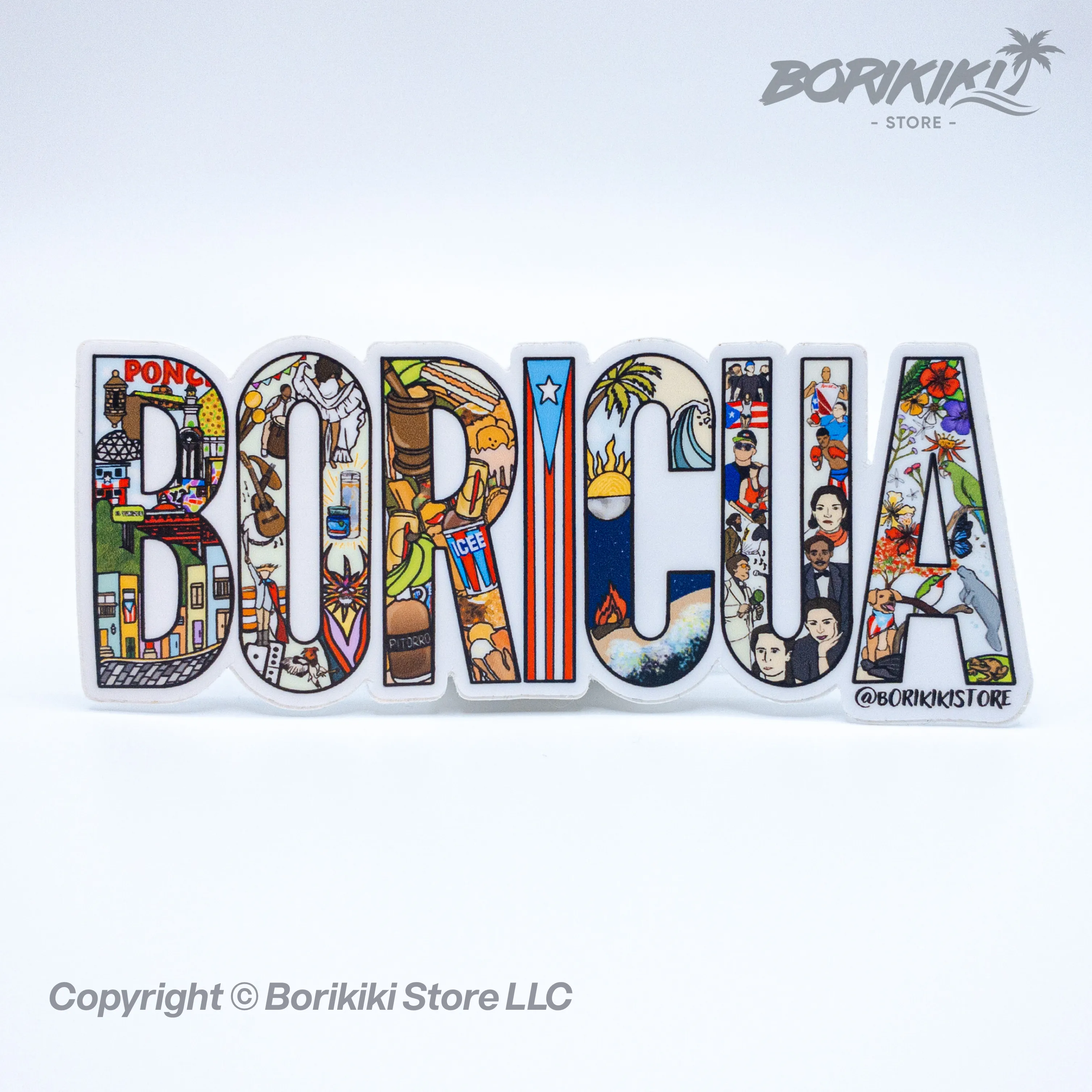BORICUA - Premium Matte Sticker