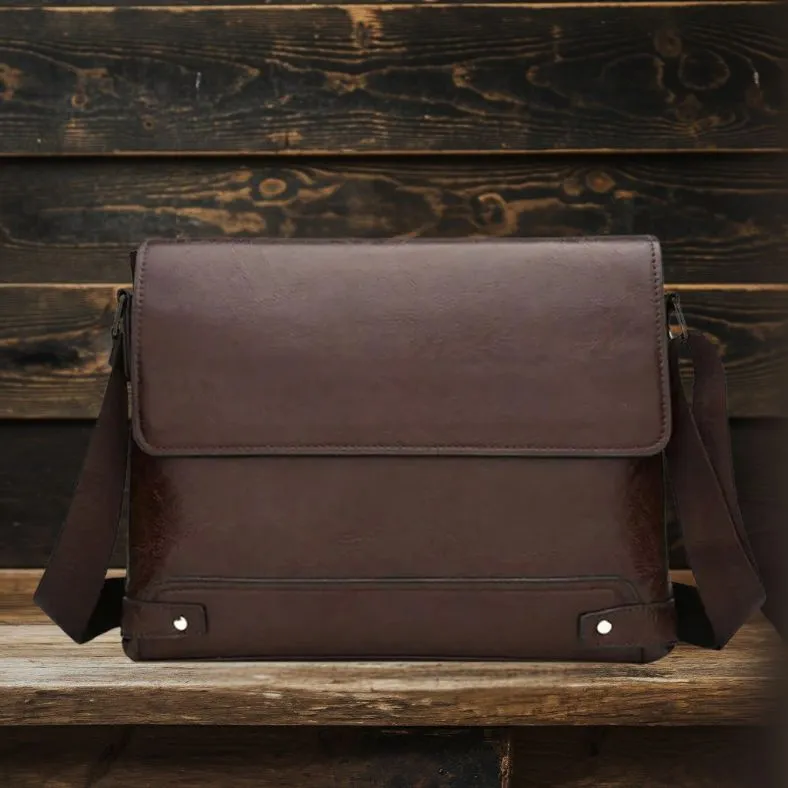 Bradford™ | All-in-One Men's Leather Shoulder Bag
