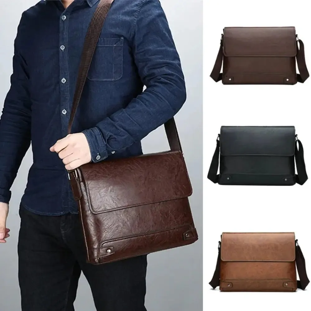 Bradford™ | All-in-One Men's Leather Shoulder Bag