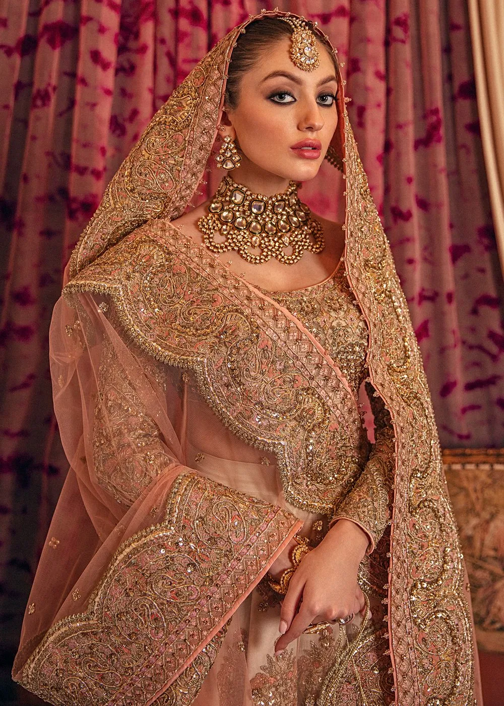 Bridal Traditional Lehnga Choli for Wedding #Y6184
