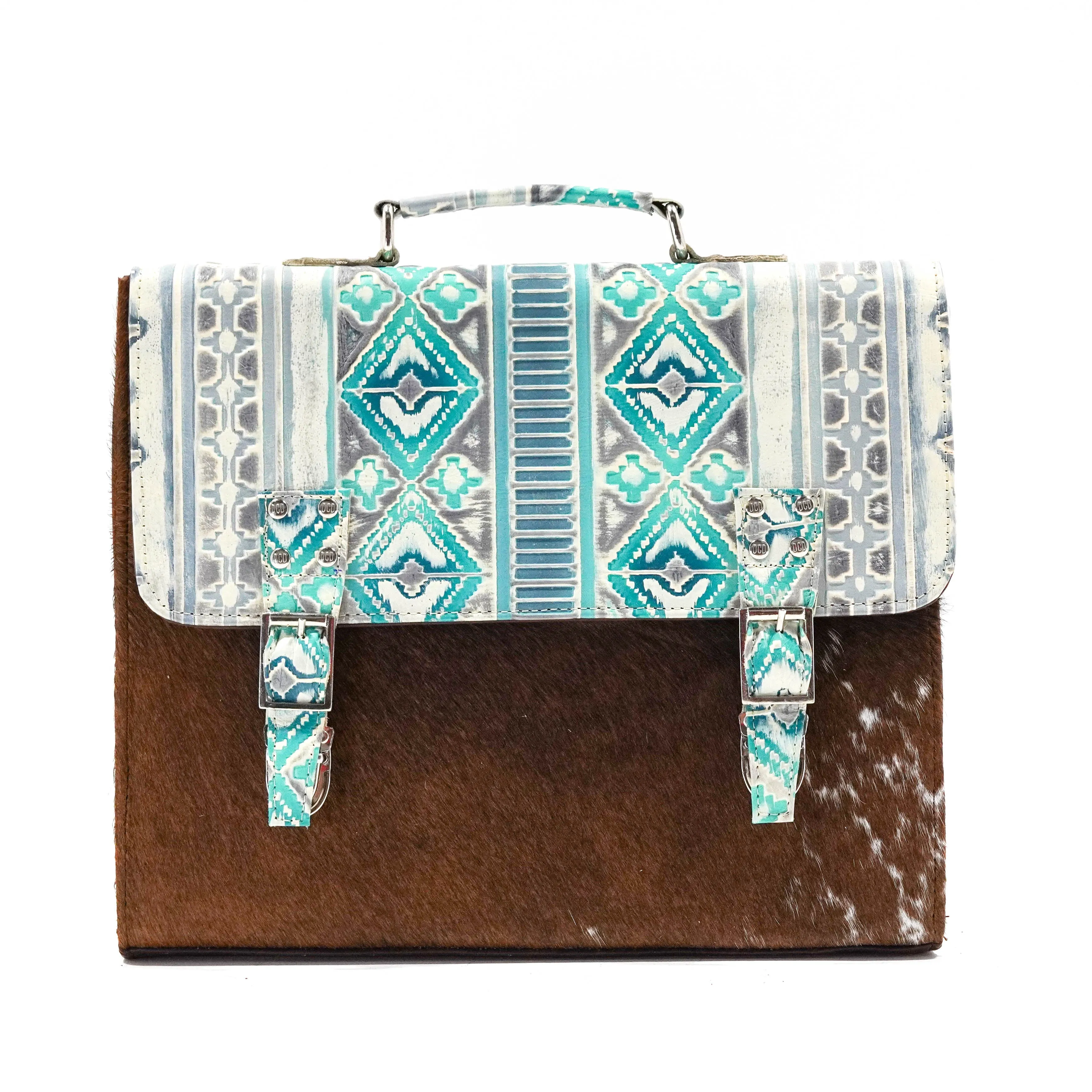 Briefcase - Longhorn w/ Royston Navajo