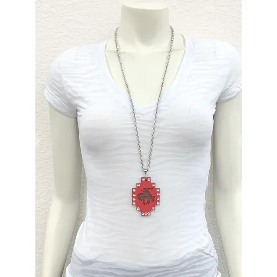 Bronco Pendent Necklace