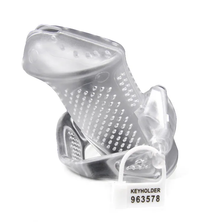 Brutus -  Kuisheidskooi - Airmesh - Chastity Cage - Clear