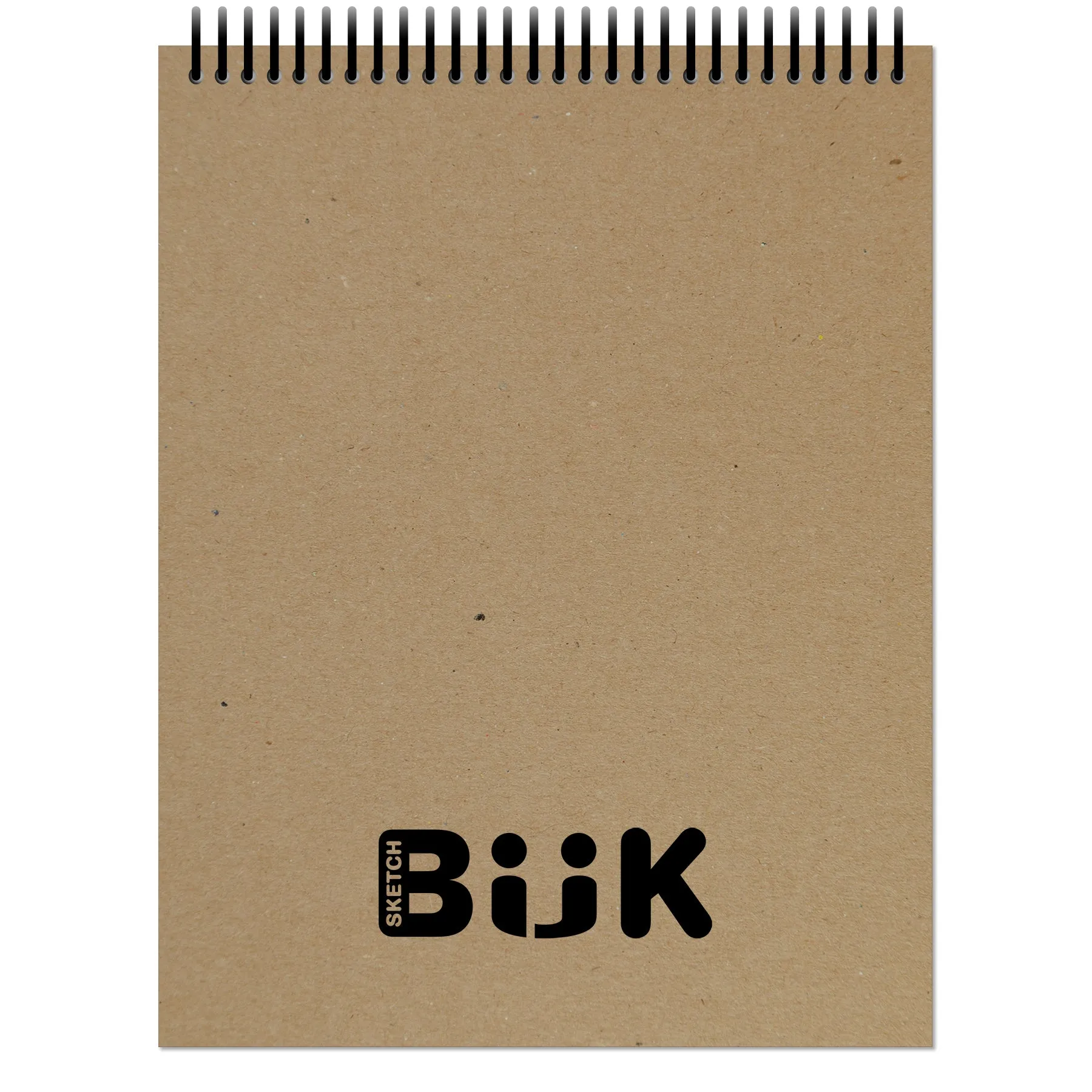 BUK brand sketchbook. Spiral Bound. Top Spine. Multi-Media. (8.5" x 11") SB-2550-TS