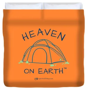 Camping/tent Heaven On Earth - Duvet Cover