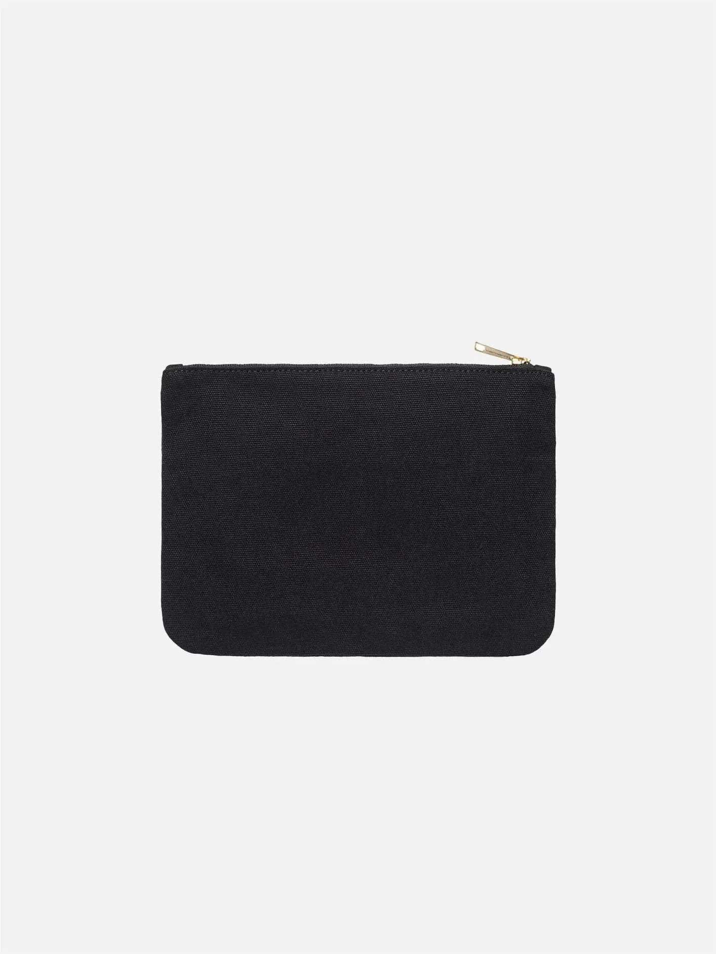 Canvas Graphic Zip Wallet - Black/White