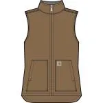 Carhartt Youth Canvas Sherpa Lined Vest