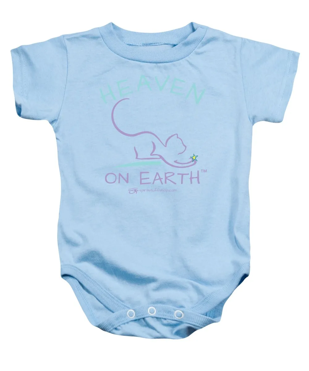Cat/kitty Heaven On Earth - Baby Onesie