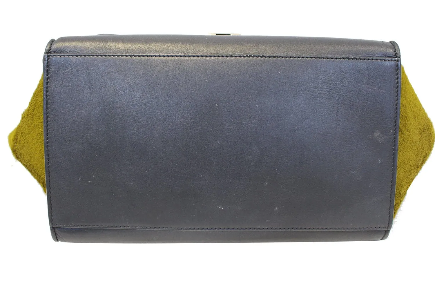 CELINE Gray Pony Hair Small Trapeze Bag - Sale