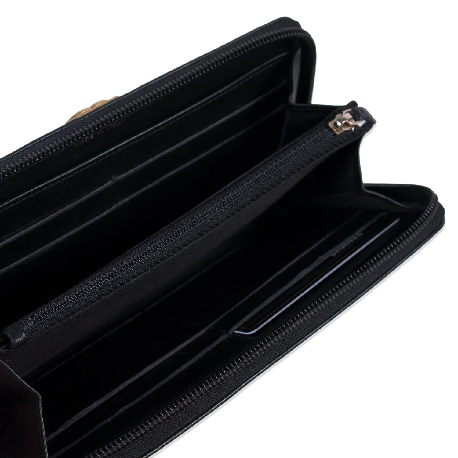 Chanel Boy L-Gusset Zip Wallet