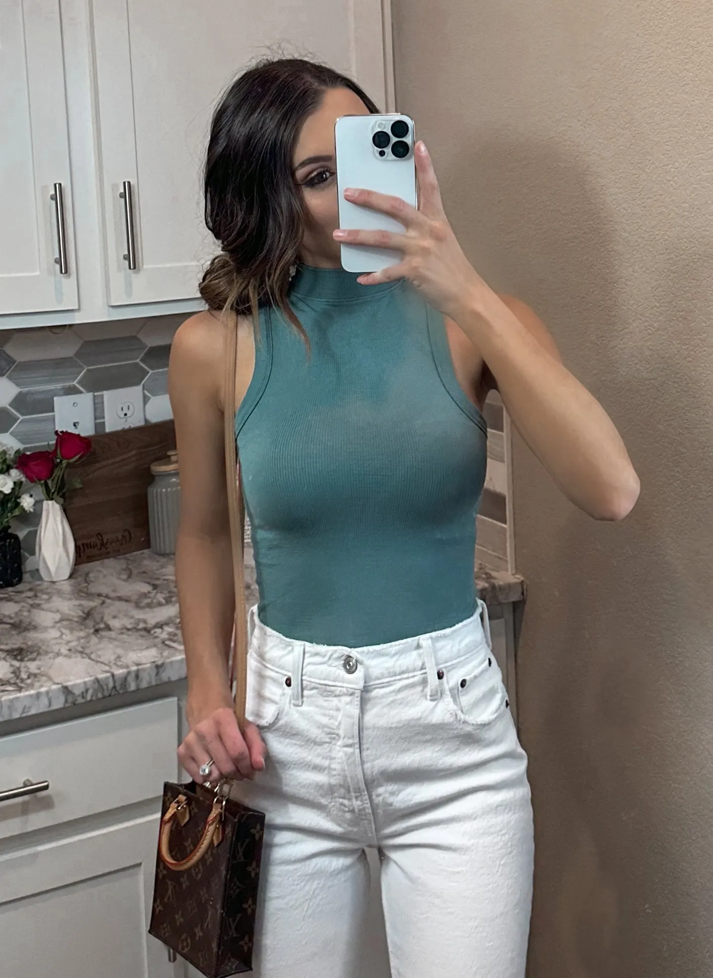 CHAVONNE REVERSIBLE ZIP UP TANK