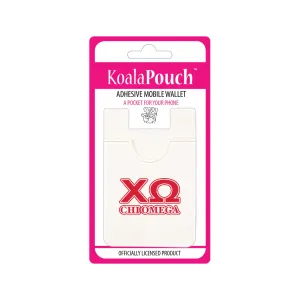 Chi Omega Koala Pouch Phone Wallet