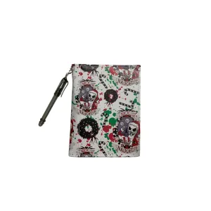 Christmas Skeleton Guy Mini Notepad Holder