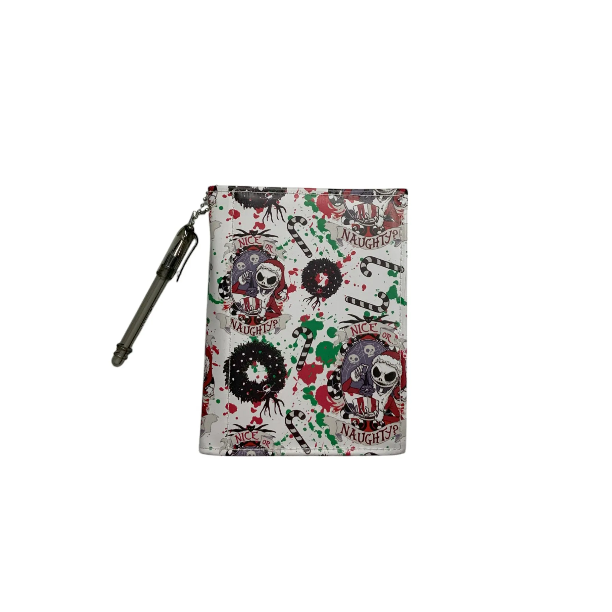 Christmas Skeleton Guy Mini Notepad Holder